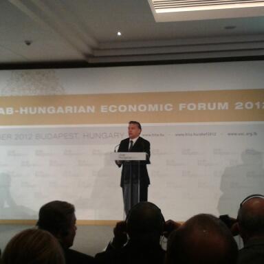 Arab-magyar gazdasági fórum Budapesten