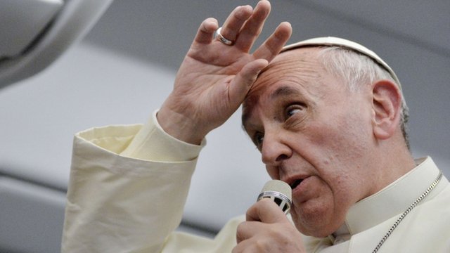 Pope: Who am I to judge gay people?