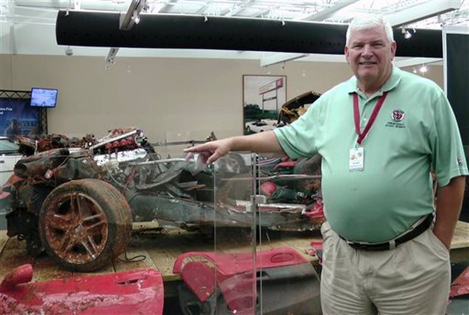 “Jól jött” a milliódolláros kár a Corvette-múzeumnak