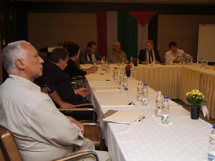 A palesztin nagykövet sajtótájékoztatója Budapesten
