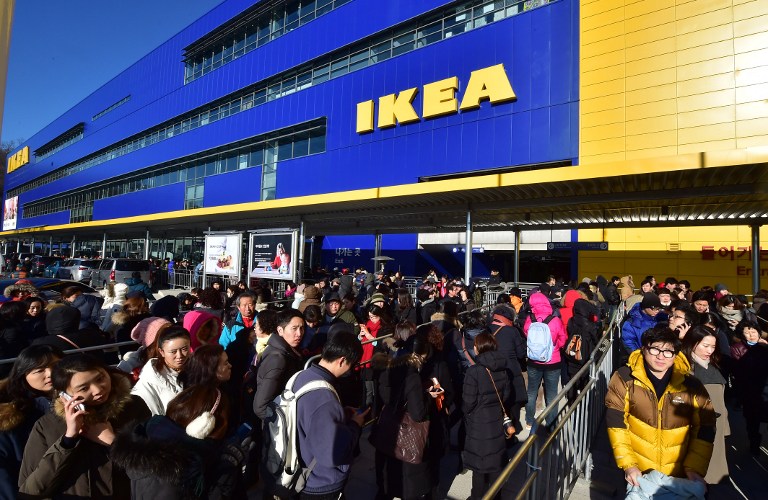 Megnyílt az első IKEA Dél-Koreában