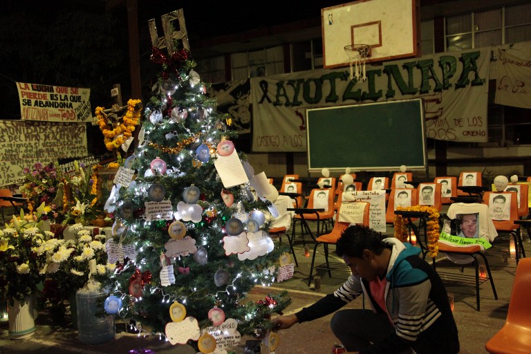 Ayotzinapa, ahol idén nincs karácsony