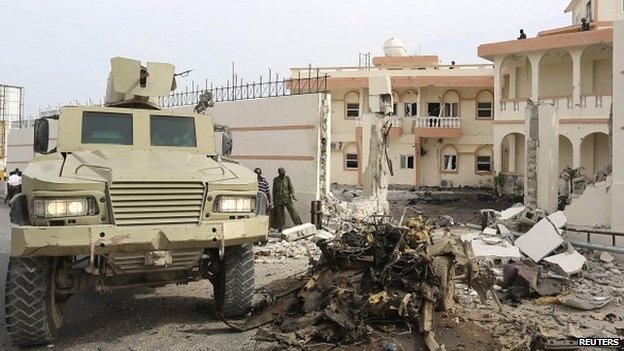 Robbantásos merénylet a török elnök látogatása előtt Mogadishuban