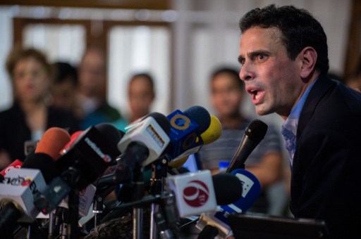 Capriles ismét összekürtöli a venezuelai ellenzéket