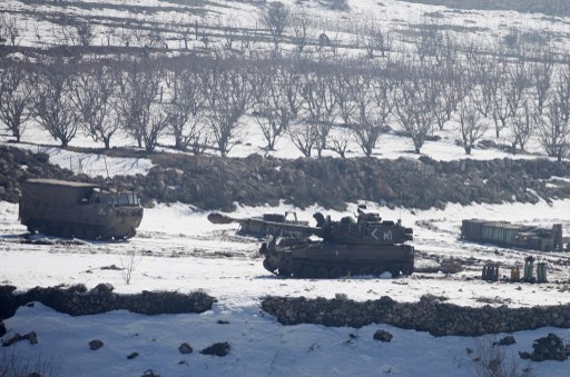 Fokozott katonai jelenlét a libanoni-izraeli határon