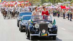 Letette a hivatali esküt Dilma Rousseff brazil elnökasszony
