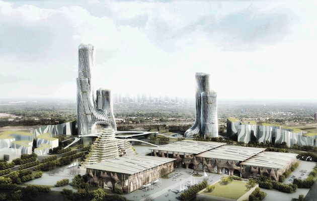 Kínaiak építik a jövő városát Dél-Afrikában