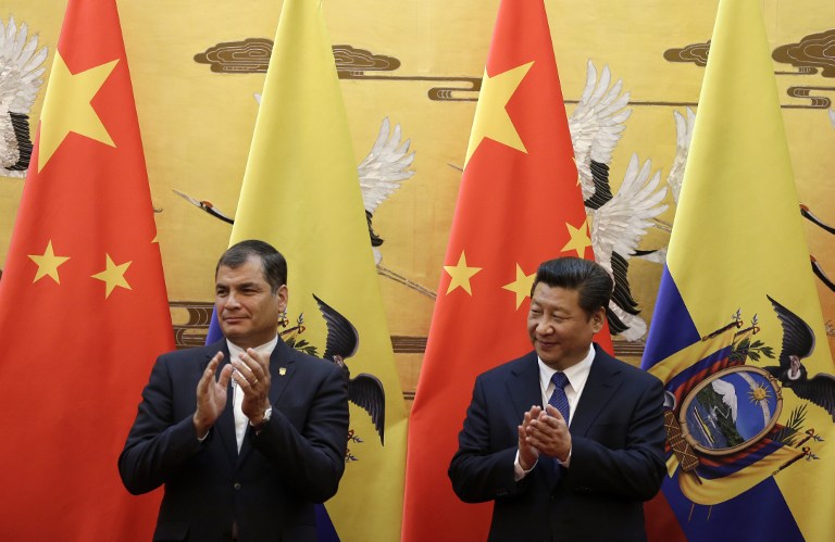 Az ecuadori elnök jól kamatozó kínai útja
