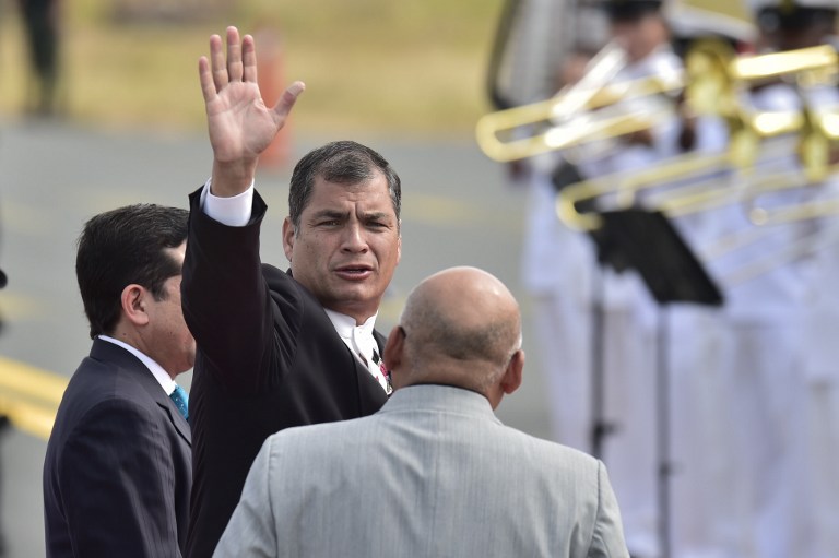 Az ecuadori elnök a „nagy keleti testvérnél”