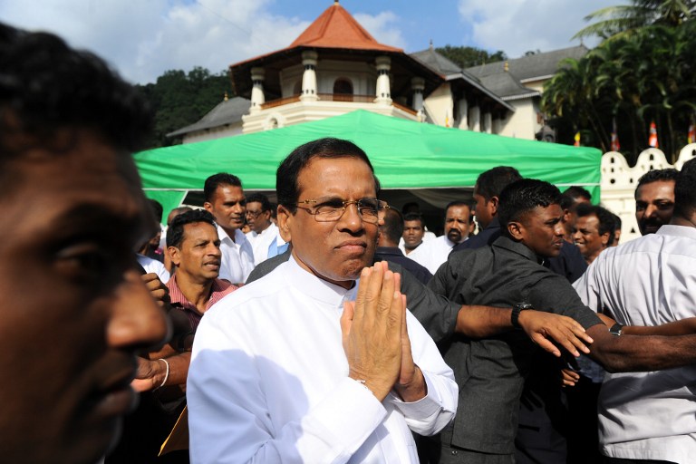 Külső vesztese is van a Sri Lanka-i elnökválasztásnak