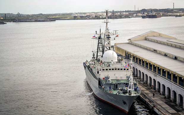 Moszkva kémhajót küldött Havannába a kubai-amerikai tárgyalások kezdetére