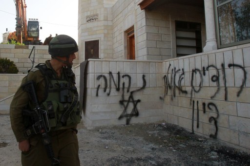 Zsidó szélsőségesek támadtak keresztény épületekre Jeruzsálemben