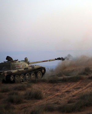 Lendületben a kormányhadsereg Líbiában