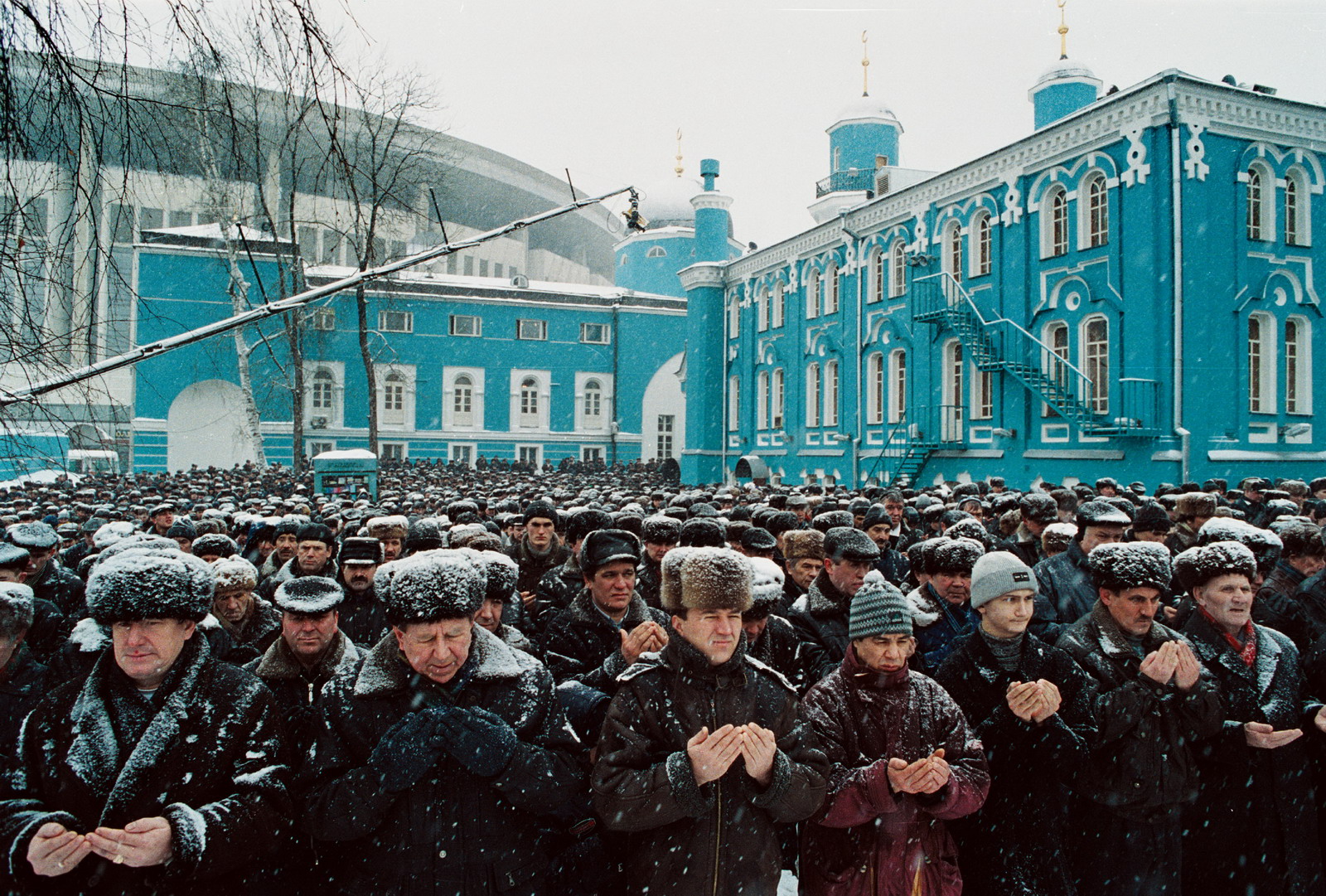 Mobil mecsetekkel támogatnák a moszkvai muszlimokat