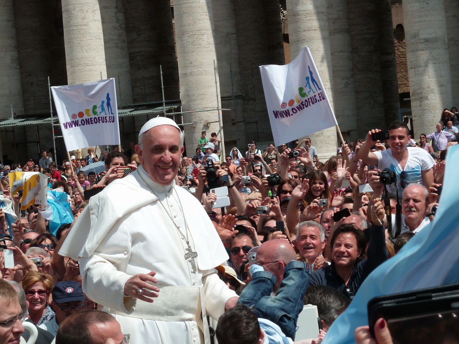Ferenc pápa elfogadta a Kongresszus meghívását