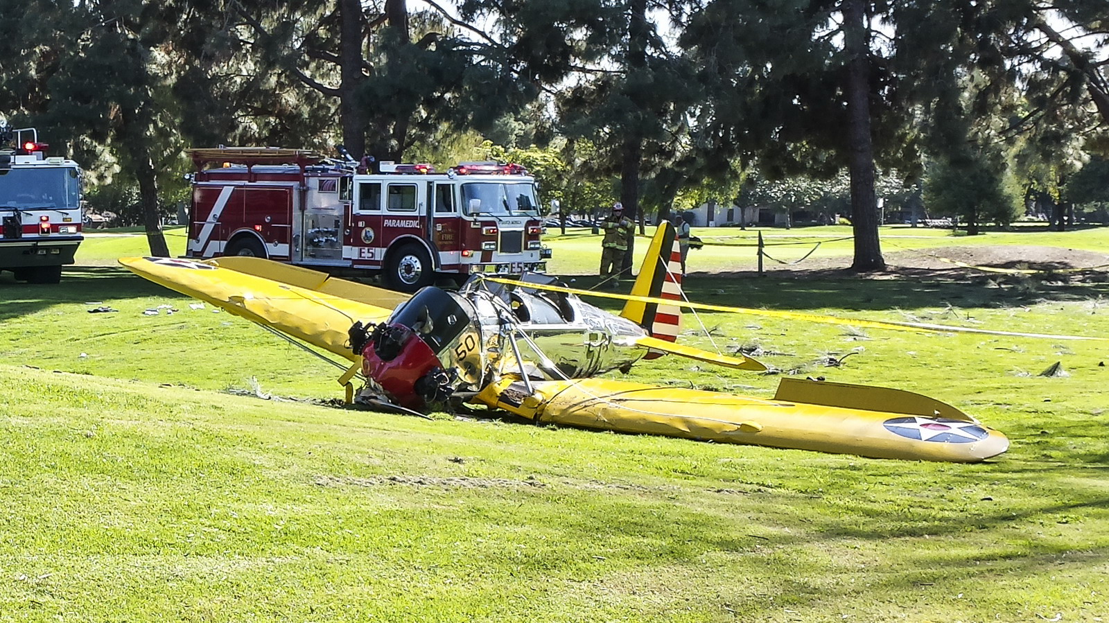 Harrison Ford kényszerleszállást hajtott végre