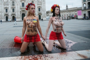 ITALY-SUMMIT-EU-ASIA-ASEM-FEMEN