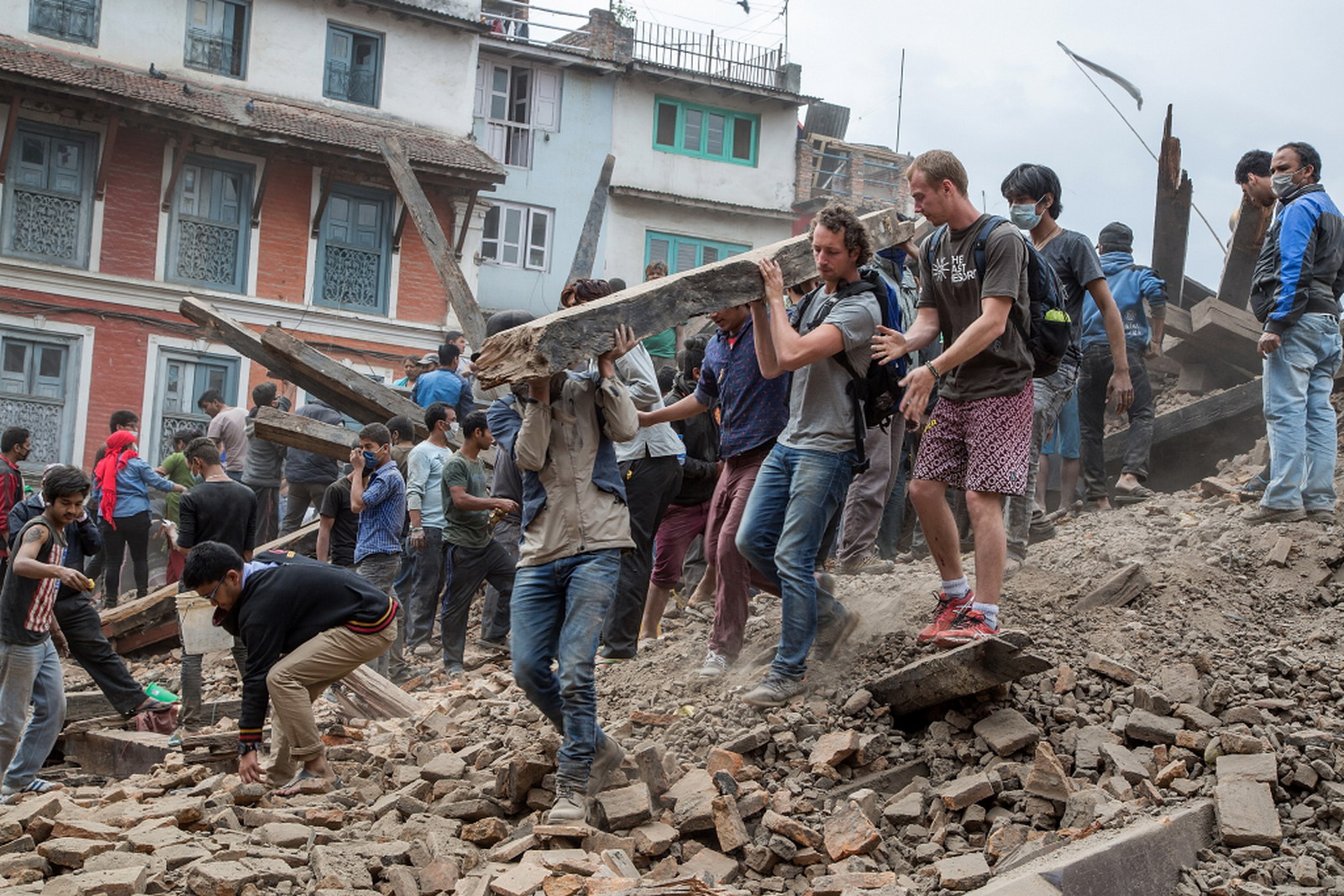 <> on April 25, 2015 in Kathmandu, Nepal.