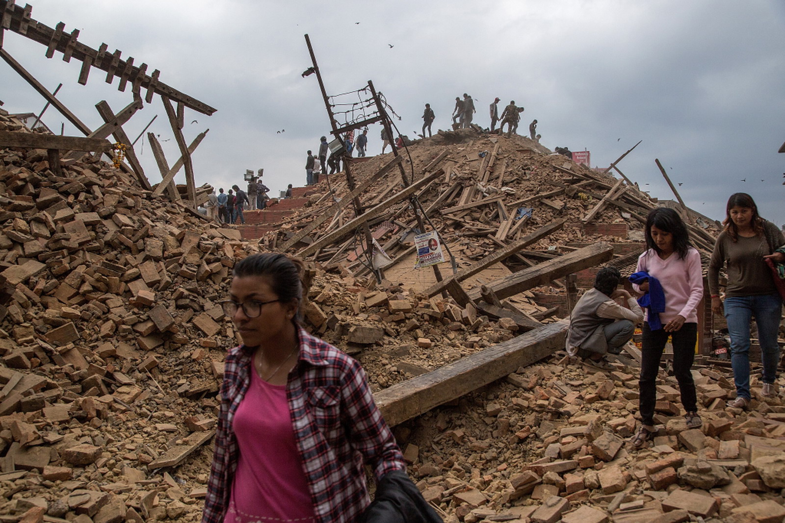 <> on April 25, 2015 in Kathmandu, Nepal.