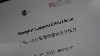 Sanghaj – Budapest üzleti fórum