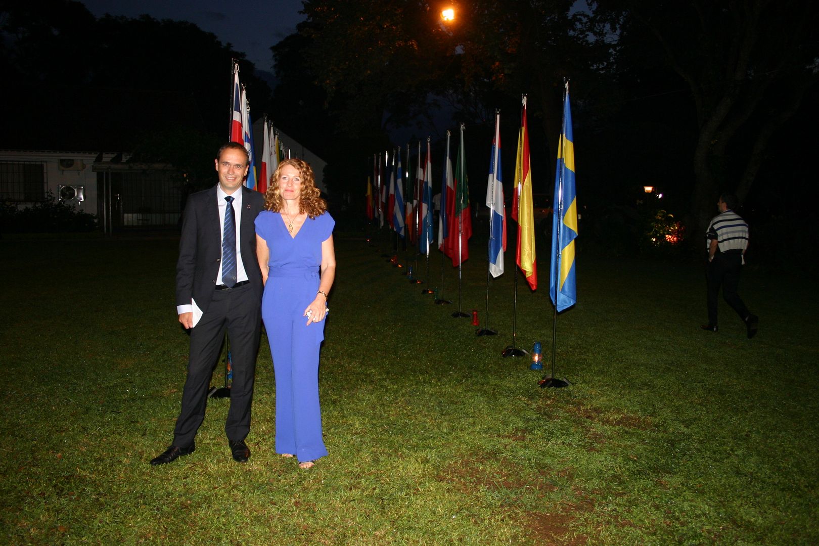Marchel Gerrmann az EU Malawi Nagykövete és felesége
