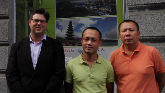 Laoszi légügyi delegáció Budapesten