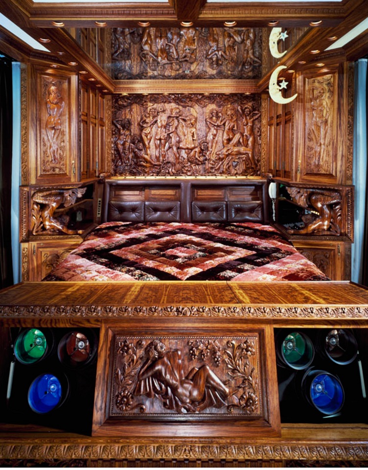 HMH_MBR_Bed_Enclosure_-_Playboy_Mansion_-_Finished_Woodwork,_Master_Bedroom_Suite,_Bed_Enclosure