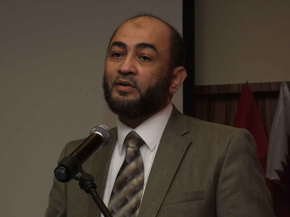Hásim el-Mahrúki az Iszlám Világliga képviselője