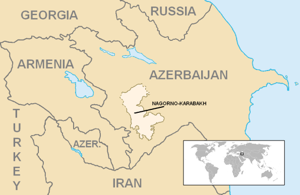 Örményország, Azerbajdzsán, Hegyi-Karabah (Wikipedia)