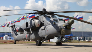 Orosz harci helikopter zuhant le Szíriában