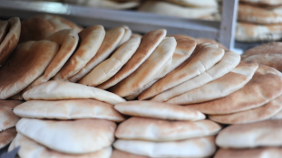 A Nap süti a kenyeret ebben a palesztin pékségben