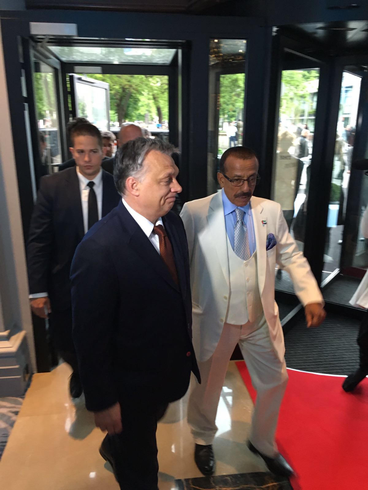 Orbán Viktor és Habtoor.