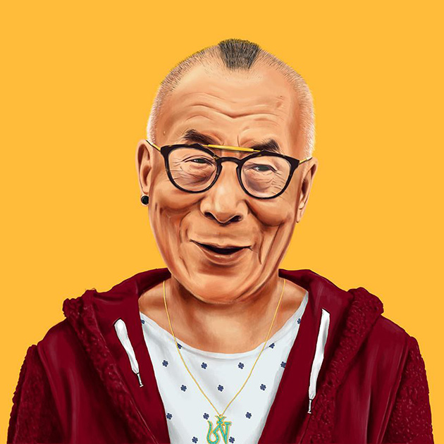 A XIV. Dalai láma