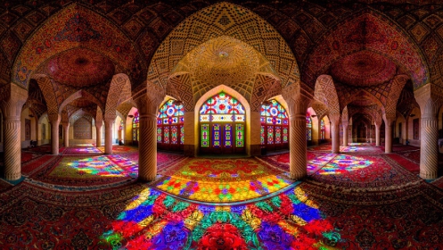 Mecset Sirázban, Iránban.