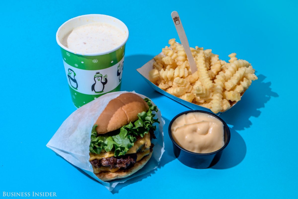 Shake Shack - 2200 kalória