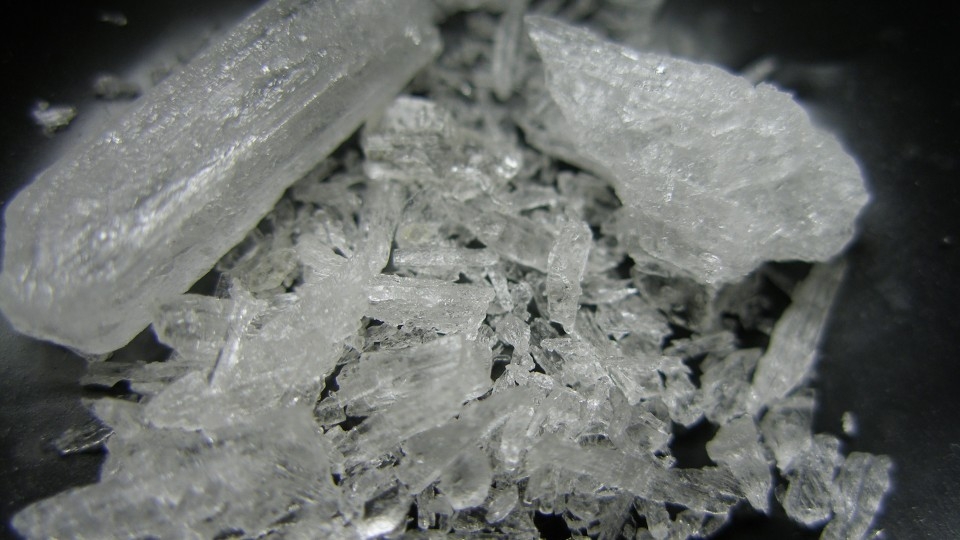 Metamfetamin - Észak-Koreában "jégnek" hívják.