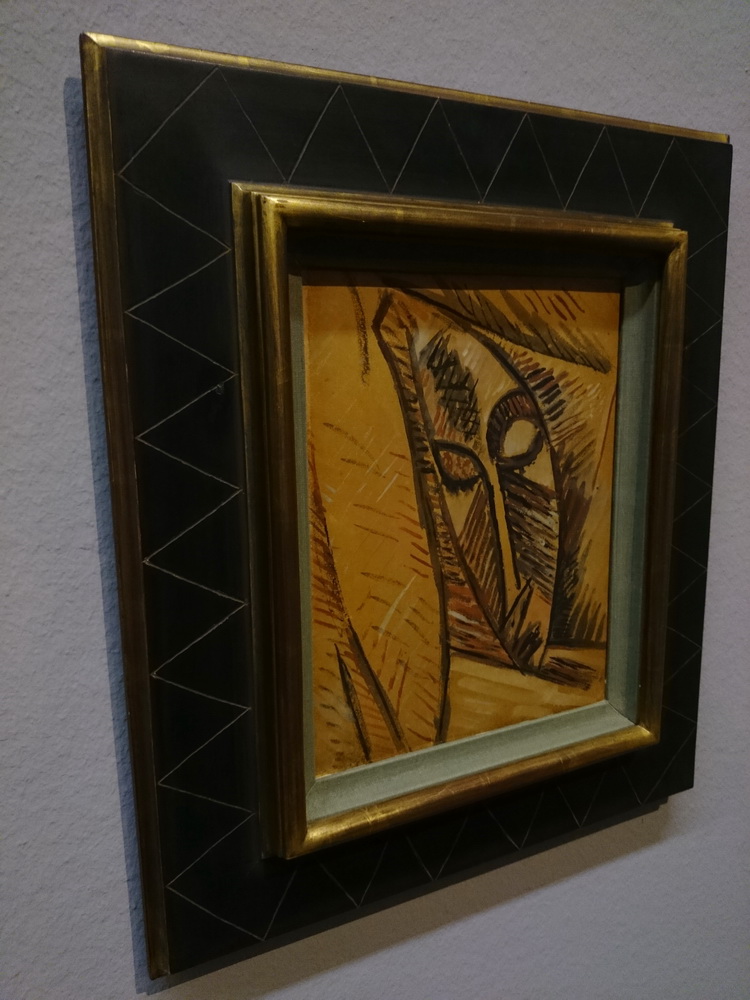 Egy Picasso-mű a Leopold Múzeum kiállításán.
