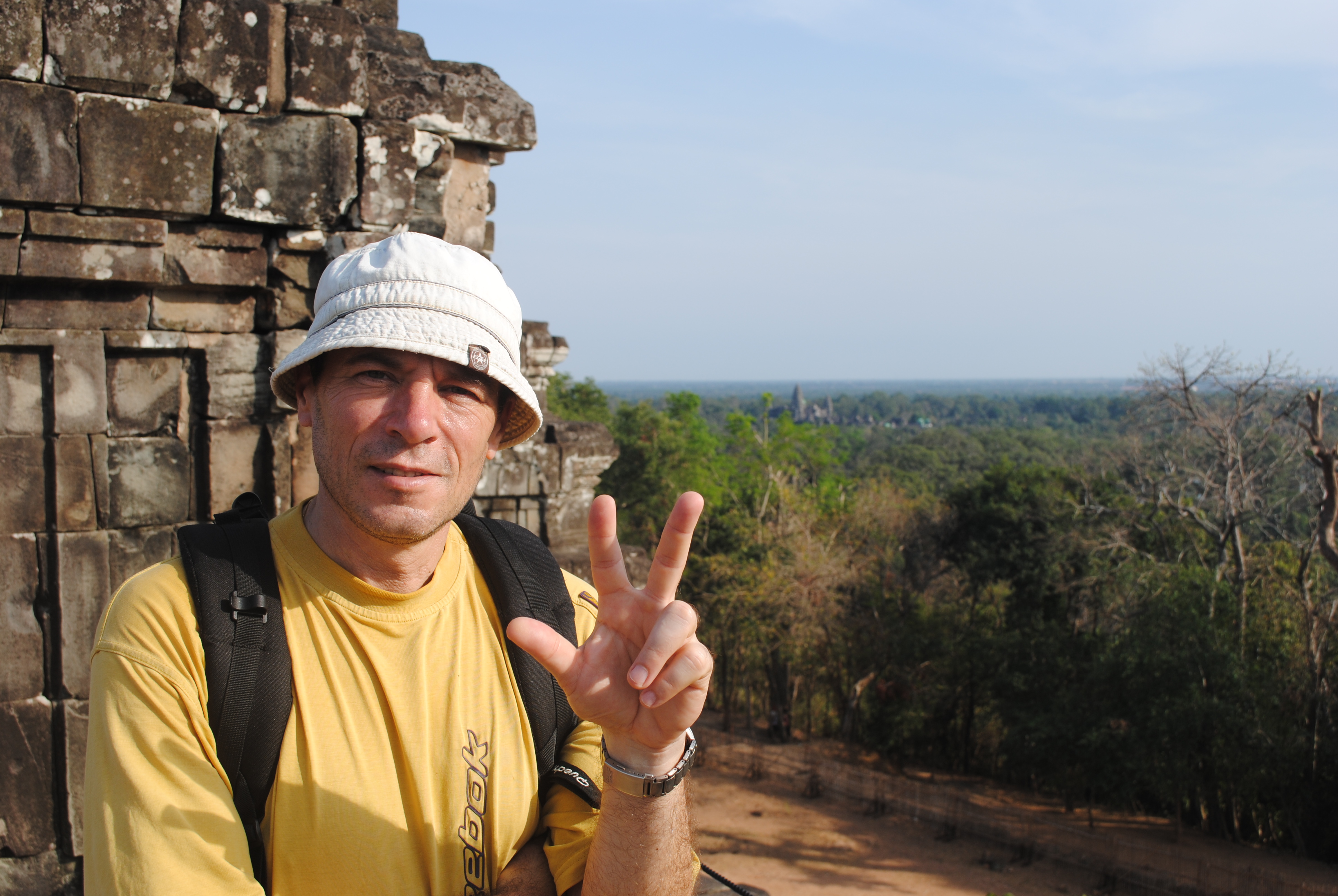Balázs Géza háromszor járt Angkorban. 