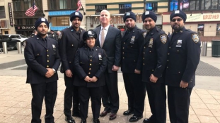 Most már turbánt is viselhetnek szolgálatban a New York-i szikh rendőrök