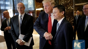 Jack-kel együtt nagy dolgokat viszünk véghez – mondta Trump, aki az Alibaba főnökével találkozott