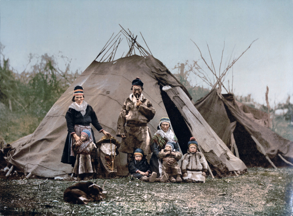 Számi család az 1900-as években