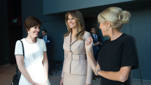 Melania Trumpnak hasonmása van?