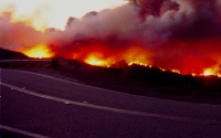 Már kilenc halottja van a tűzvésznek Kaliforniában – menekülnek a sztárok