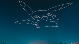 Drónnal fest az égre egy kanadai művész