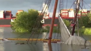 Elsüllyedt a másfél millió euróért felújított 19. századi hajó