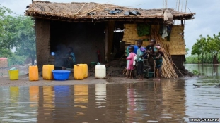 Áradások Malawiban, sok a halott