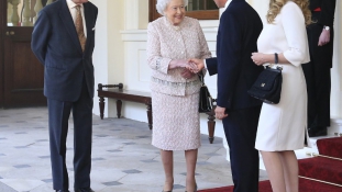 Erzsébet királynőnél vizitelt a mexikói elnök Londonban