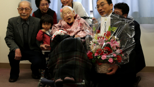117. születésnapját ünnepli a világ legöregebb embere