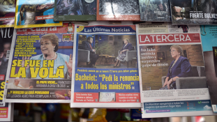 Belpolitikai krízis Chilében: Csomagol a Bachelet-kabinet