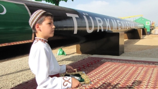 Türkmén gáz kirgiz vezetéken, Kínába